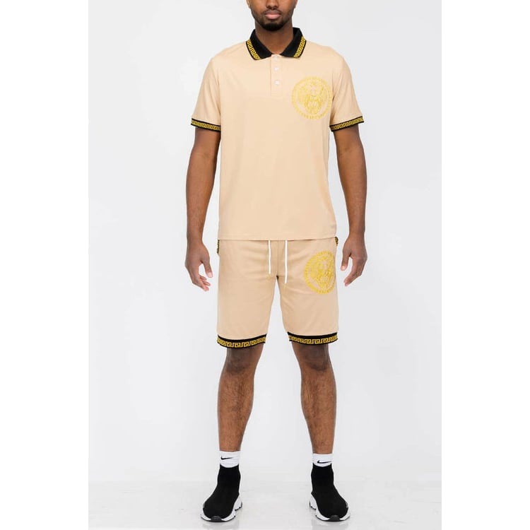 Lion Head Polo Short Set Image 11