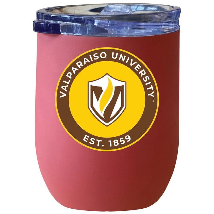 Valparaiso University 12 oz Insulated Wine Stainless Steel Tumbler Officially Licensed Collegiate Product Image 3