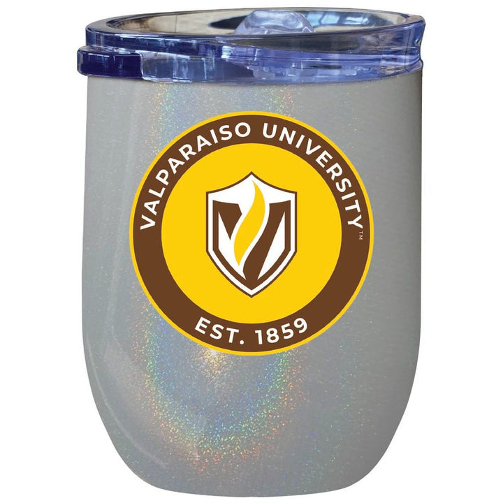 Valparaiso University 12 oz Insulated Wine Stainless Steel Tumbler Officially Licensed Collegiate Product Image 1