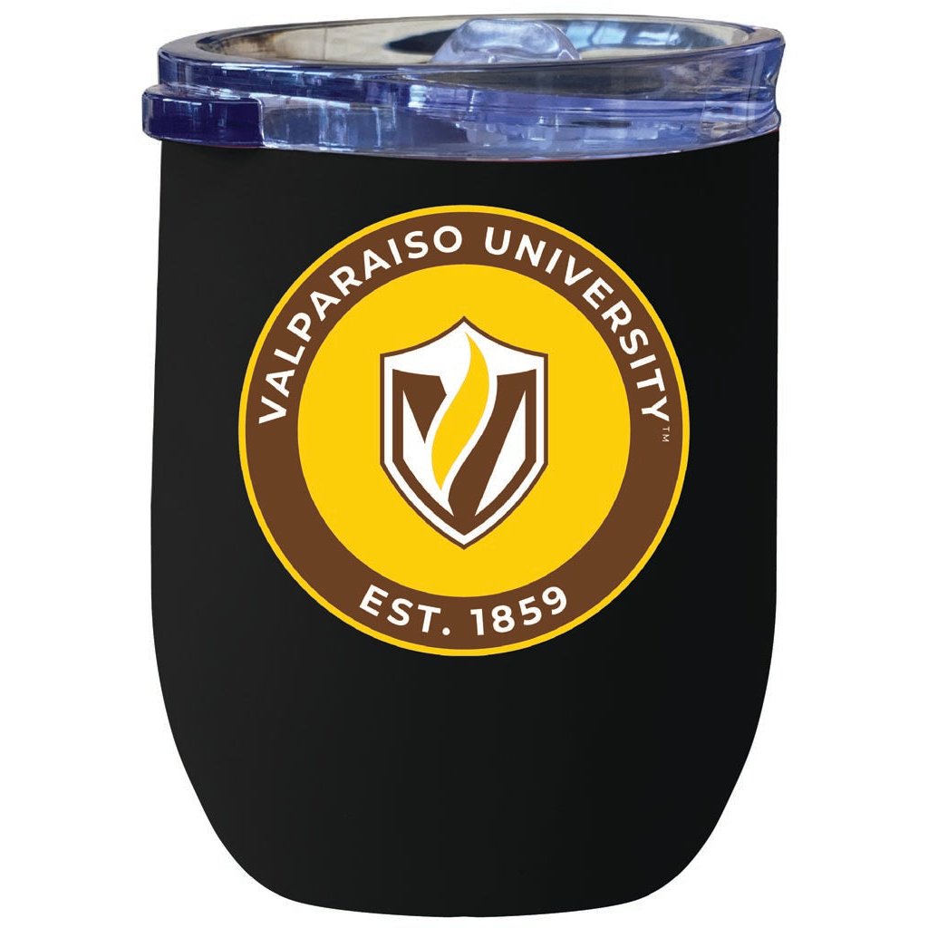 Valparaiso University 12 oz Insulated Wine Stainless Steel Tumbler Officially Licensed Collegiate Product Image 4