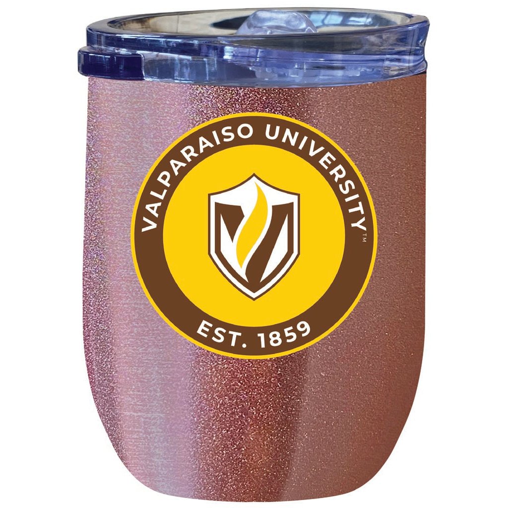 Valparaiso University 12 oz Insulated Wine Stainless Steel Tumbler Officially Licensed Collegiate Product Image 6