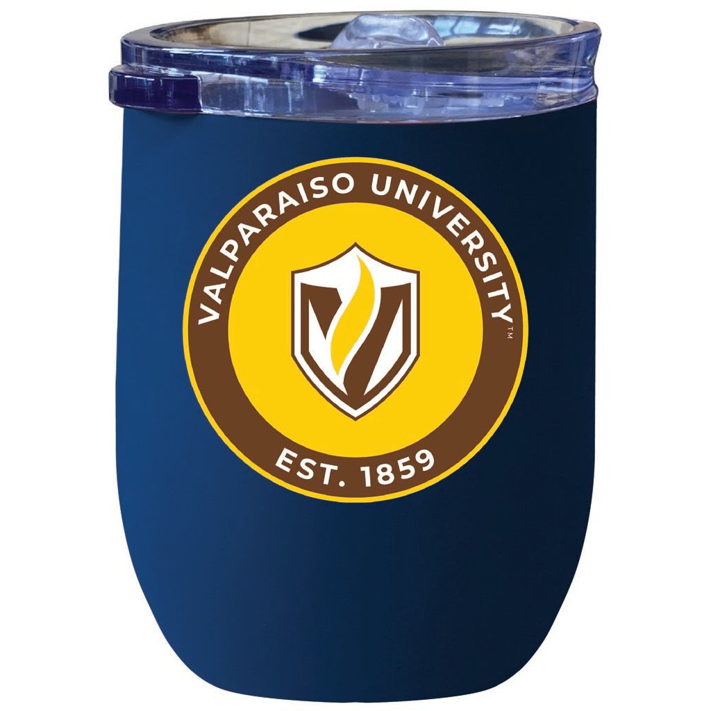 Valparaiso University 12 oz Insulated Wine Stainless Steel Tumbler Officially Licensed Collegiate Product Image 7