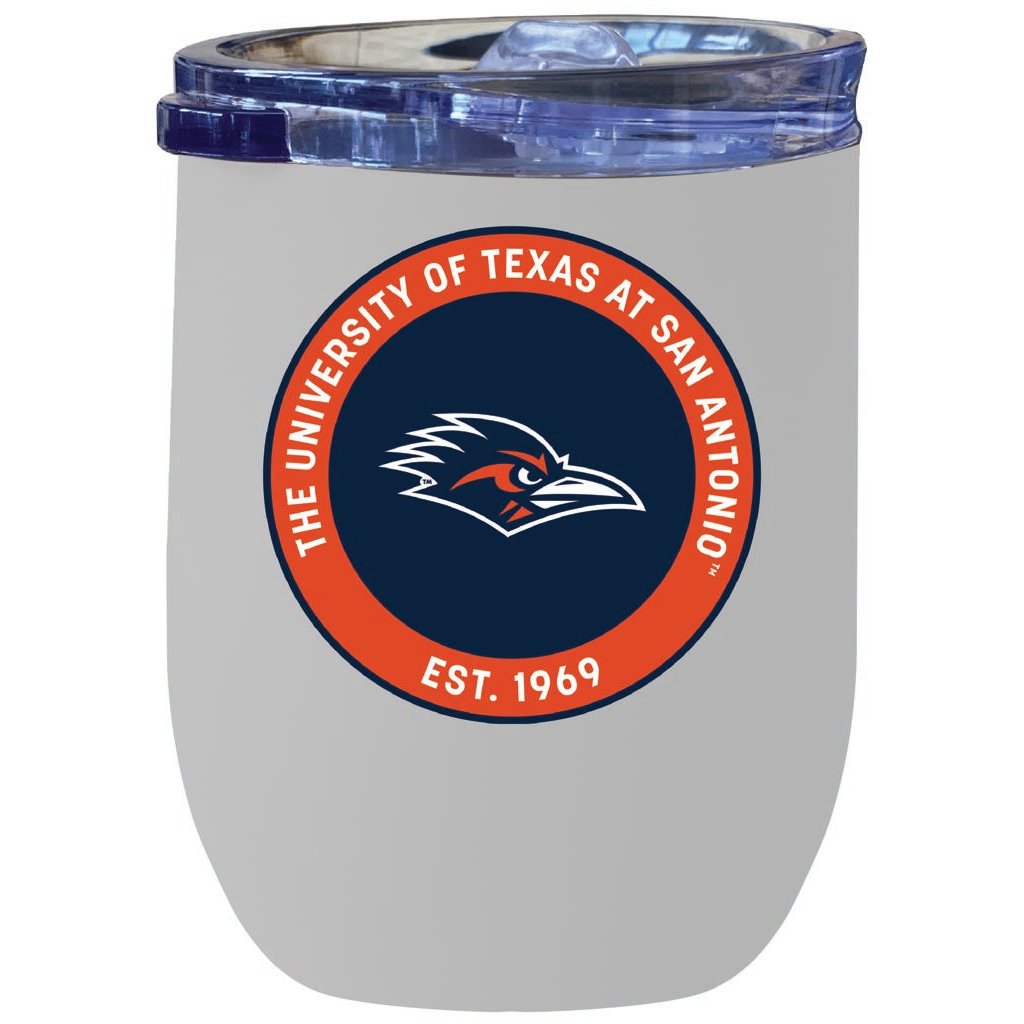 UTSA Road Runners 12 oz Insulated Wine Stainless Steel Tumbler Officially Licensed Collegiate Product Image 4