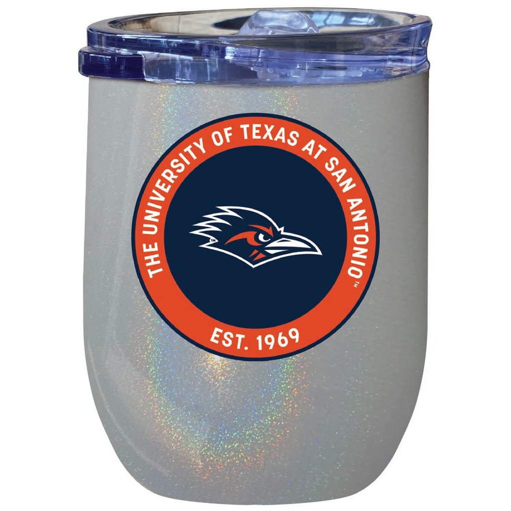 UTSA Road Runners 12 oz Insulated Wine Stainless Steel Tumbler Officially Licensed Collegiate Product Image 6