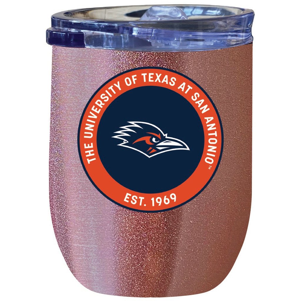 UTSA Road Runners 12 oz Insulated Wine Stainless Steel Tumbler Officially Licensed Collegiate Product Image 7