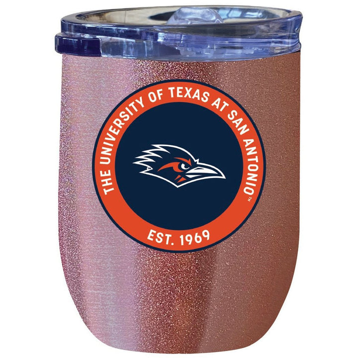 UTSA Road Runners 12 oz Insulated Wine Stainless Steel Tumbler Officially Licensed Collegiate Product Image 1