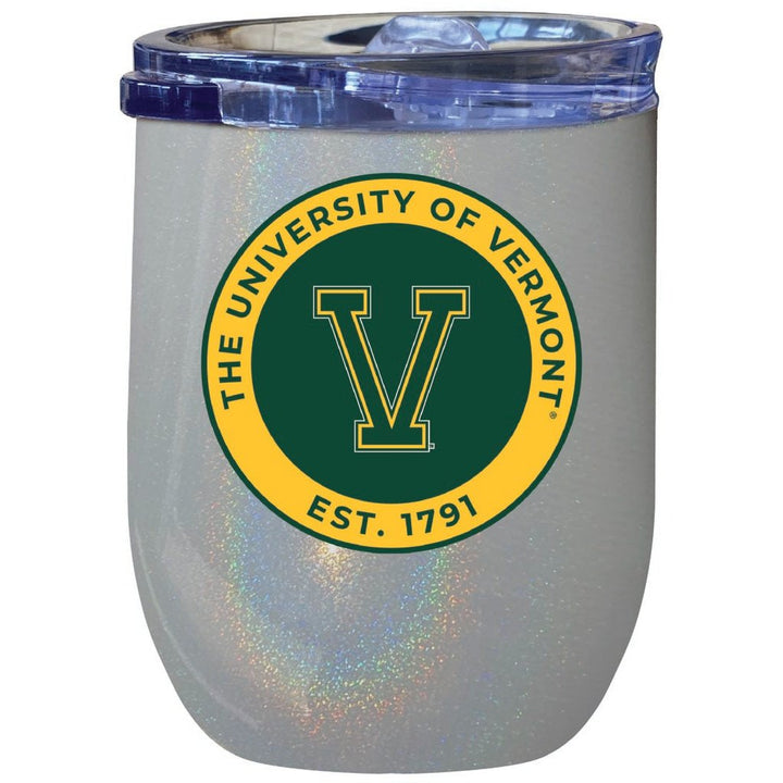 Vermont Catamounts 12 oz Insulated Wine Stainless Steel Tumbler Officially Licensed Collegiate Product Image 7