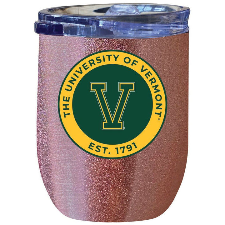 Vermont Catamounts 12 oz Insulated Wine Stainless Steel Tumbler Officially Licensed Collegiate Product Image 8