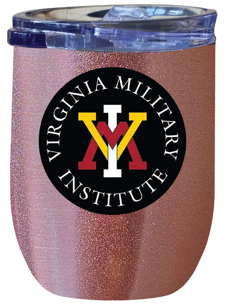 VMI Keydets 12 oz Insulated Wine Stainless Steel Tumbler Officially Licensed Collegiate Product Image 1