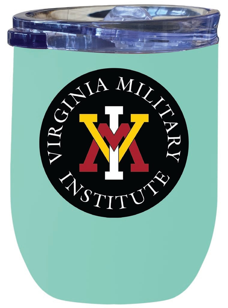 VMI Keydets 12 oz Insulated Wine Stainless Steel Tumbler Officially Licensed Collegiate Product Image 2