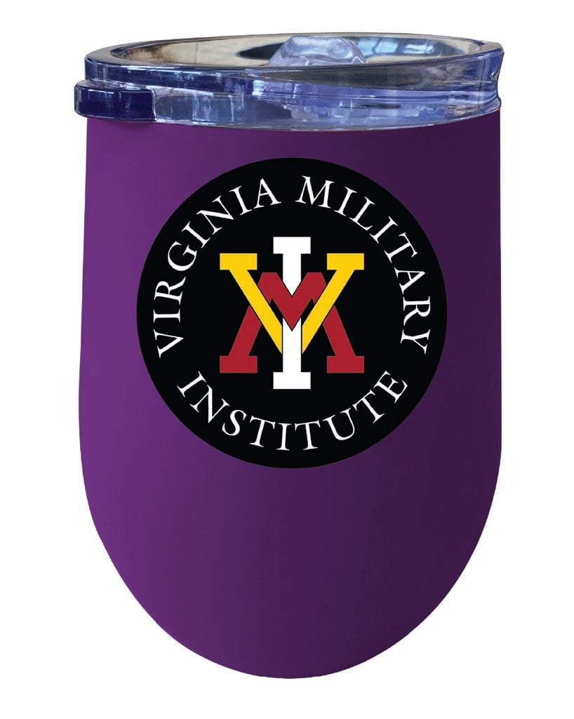 VMI Keydets 12 oz Insulated Wine Stainless Steel Tumbler Officially Licensed Collegiate Product Image 7