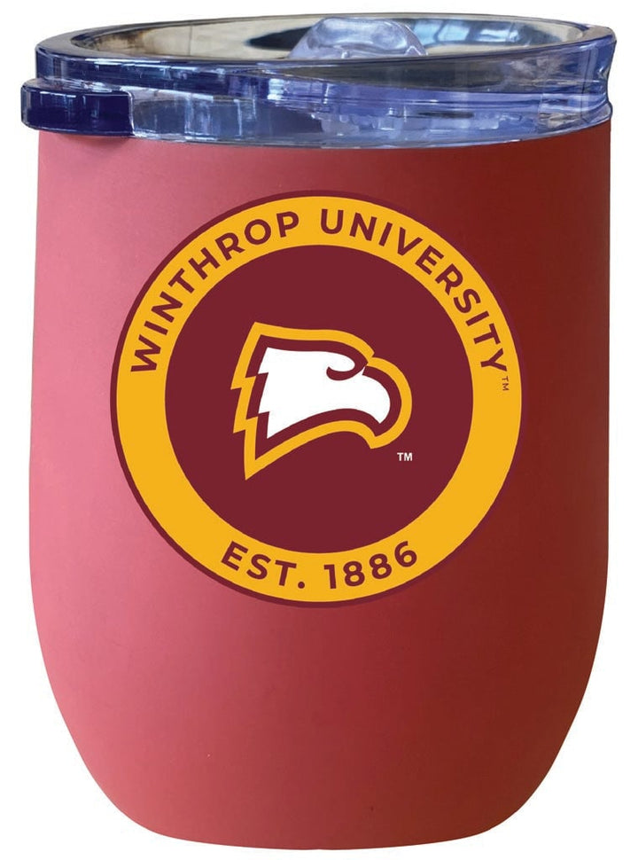 Winthrop University 12 oz Insulated Wine Stainless Steel Tumbler Officially Licensed Collegiate Product Image 3