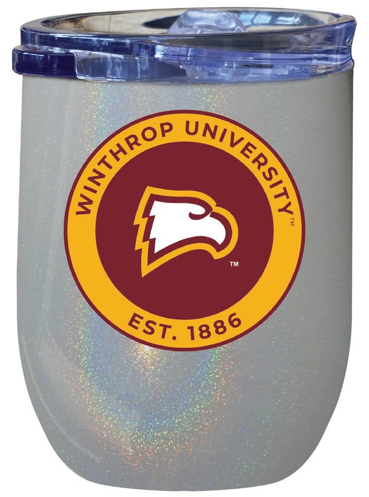 Winthrop University 12 oz Insulated Wine Stainless Steel Tumbler Officially Licensed Collegiate Product Image 7