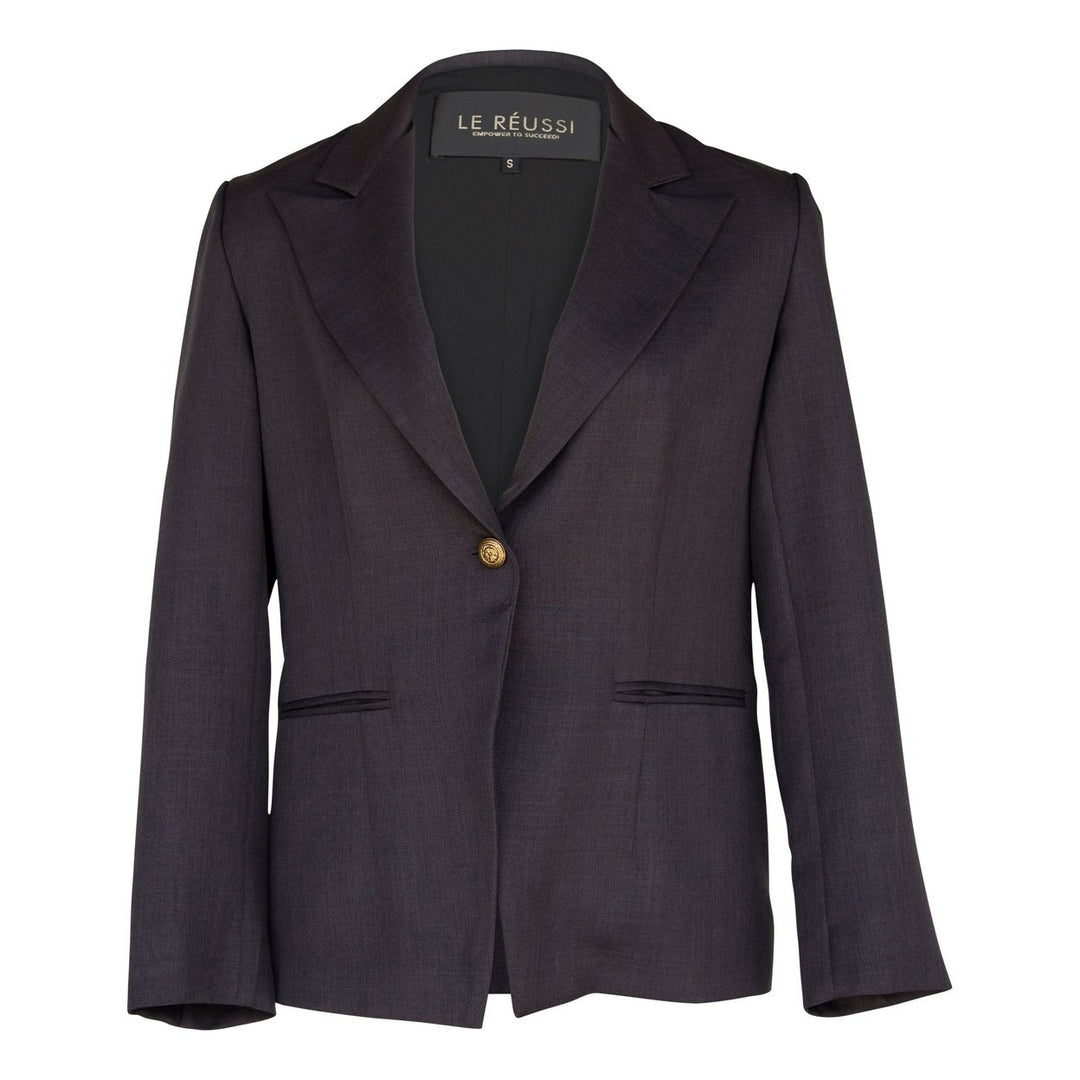 Luxe Charcoal Blazer Image 1