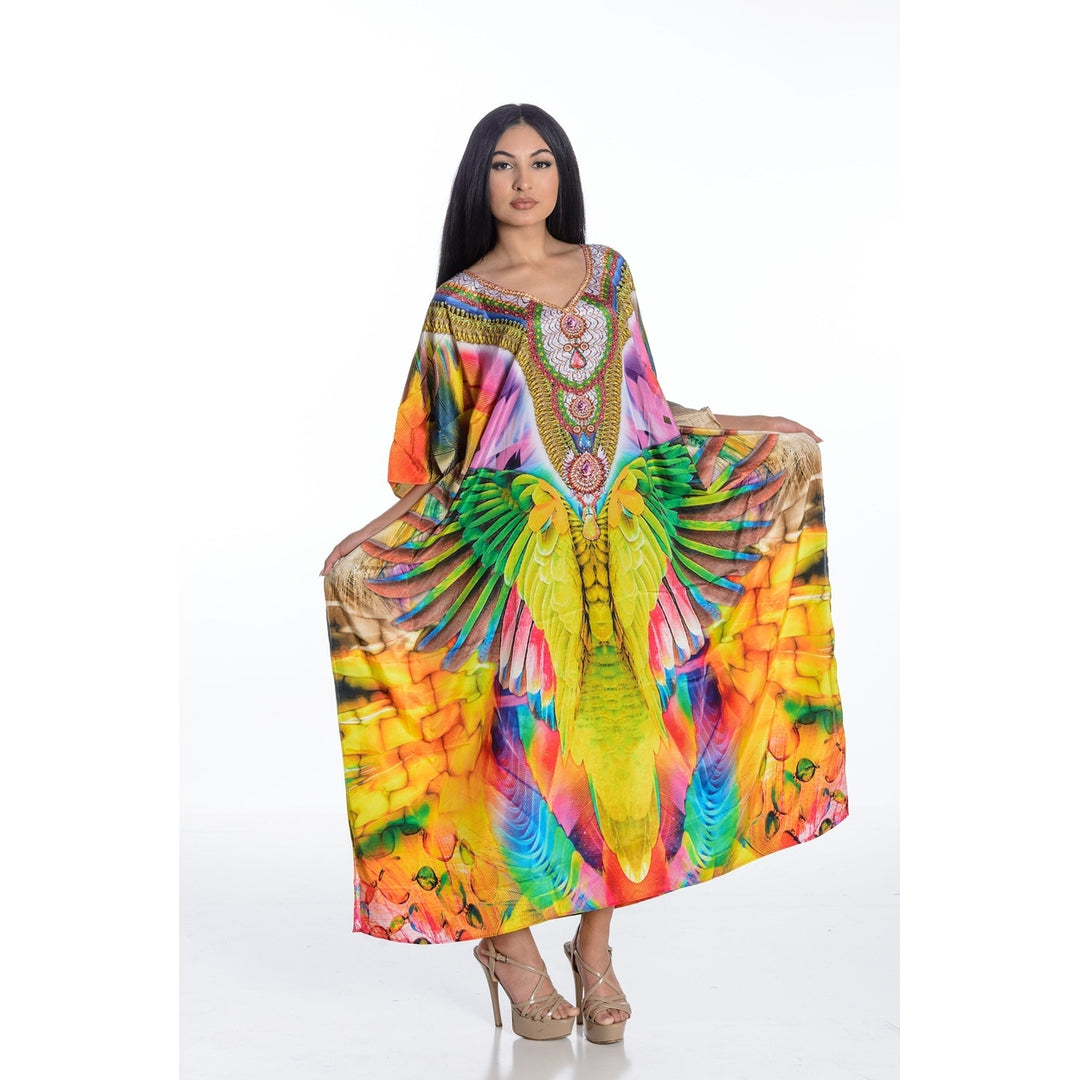 Maxi Kaftan Dress Plus Size Kaftan Dress Kaftan For Women Mexican Image 2