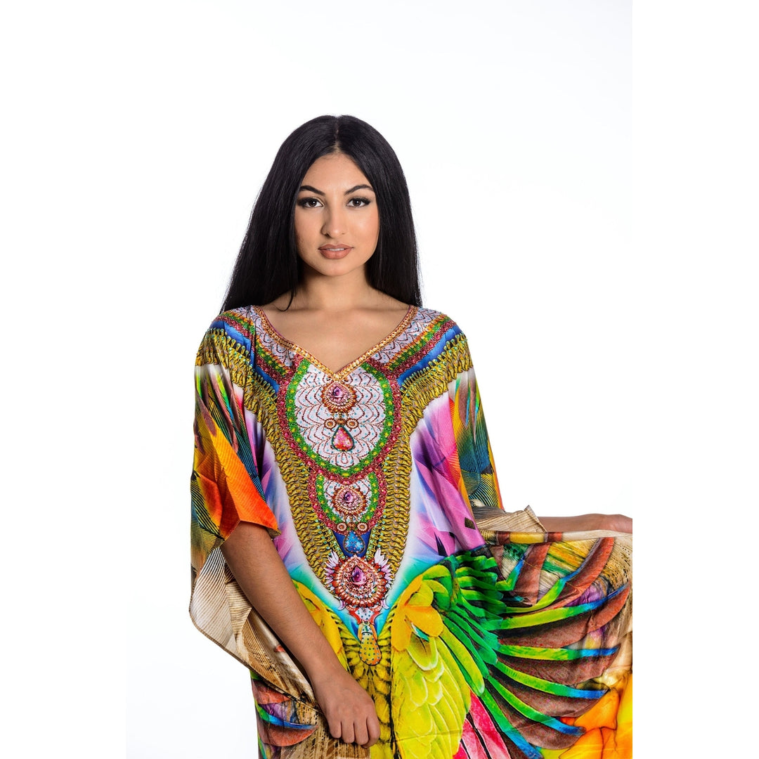 Maxi Kaftan Dress Plus Size Kaftan Dress Kaftan For Women Mexican Image 4