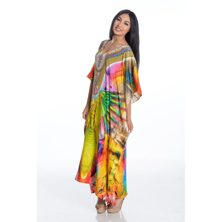 Maxi Kaftan Dress Plus Size Kaftan Dress Kaftan For Women Mexican Image 4