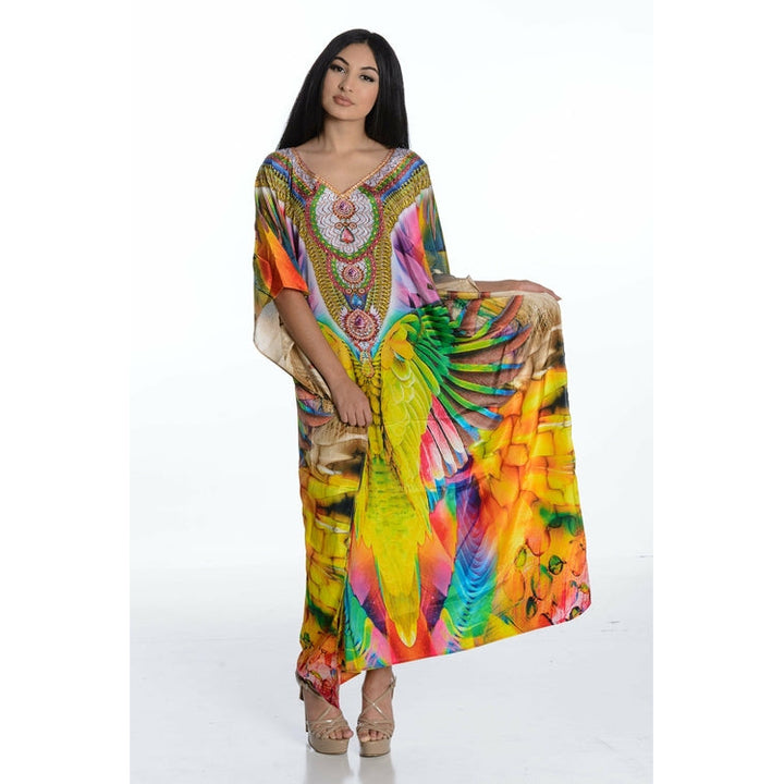 Maxi Kaftan Dress Plus Size Kaftan Dress Kaftan For Women Mexican Image 1