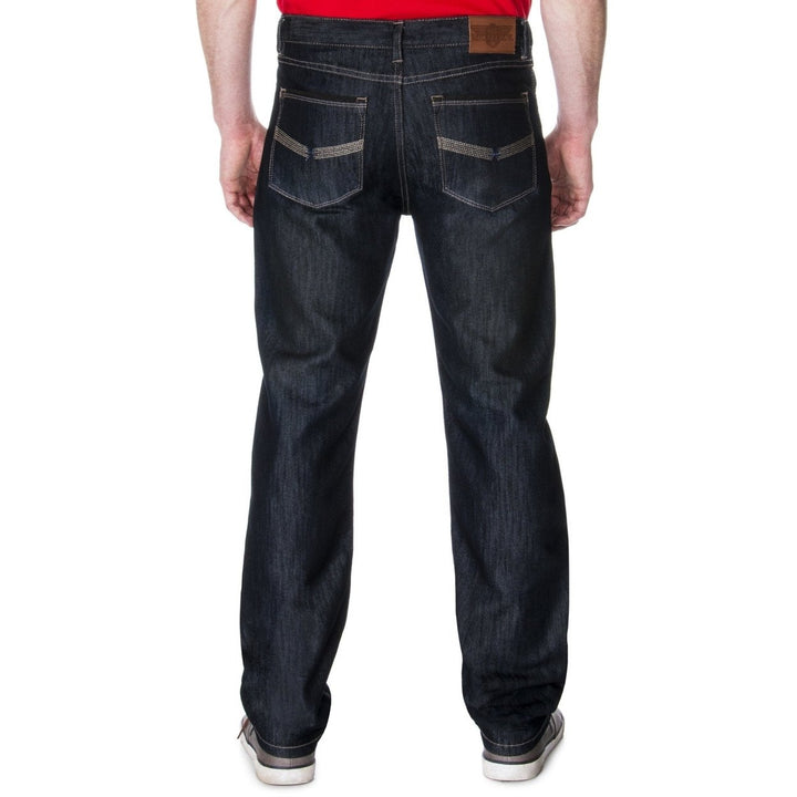 Mens Premium Denim Dark Wash Jean Image 1