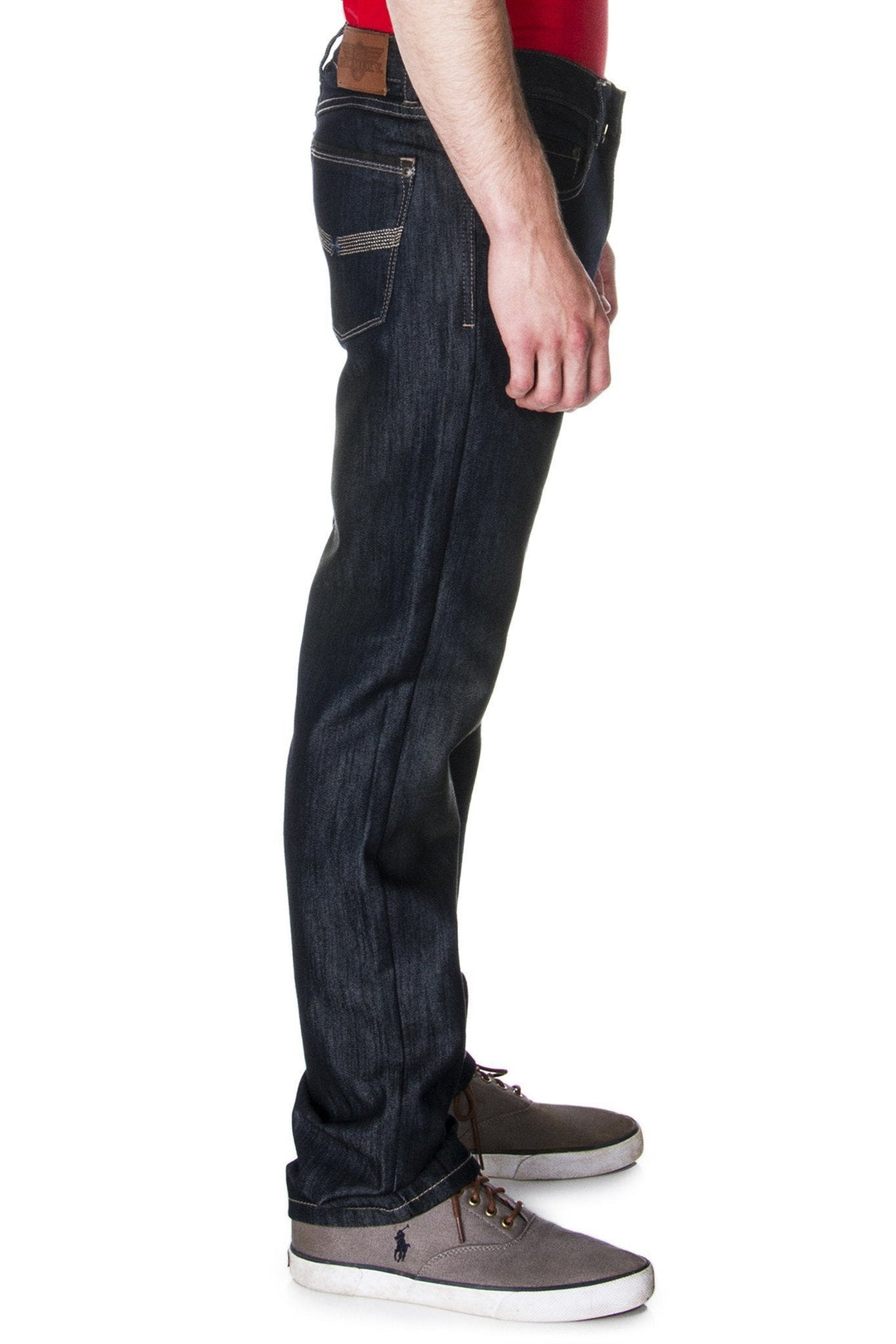 Mens Premium Denim Dark Wash Jean Image 2