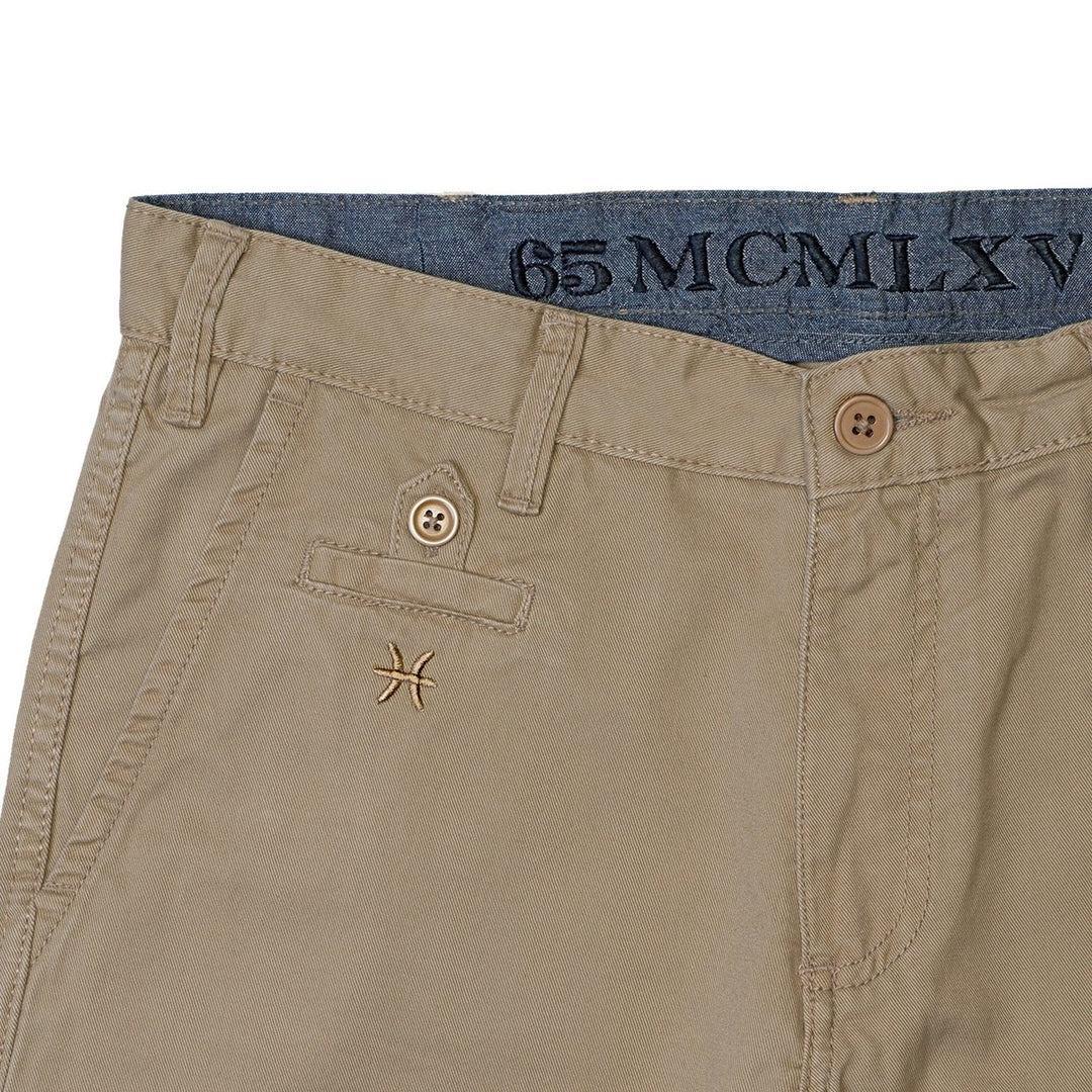 Mens Khaki Chino Short Image 6