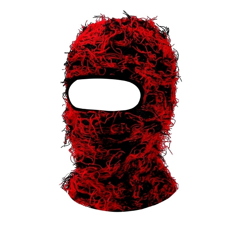 Full Face Ski Mask Balaclava - Warm Knitted Beanie for Winter Windproof Camouflage Hat Image 6