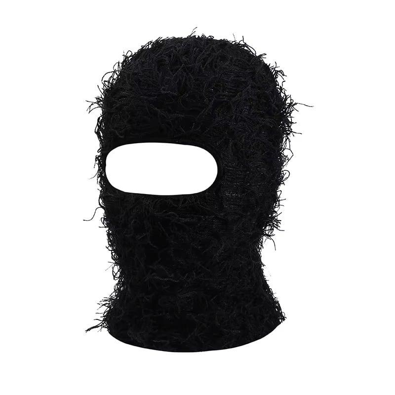 Full Face Ski Mask Balaclava - Warm Knitted Beanie for Winter Windproof Camouflage Hat Image 7