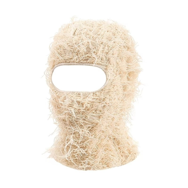 Full Face Ski Mask Balaclava - Warm Knitted Beanie for Winter Windproof Camouflage Hat Image 12