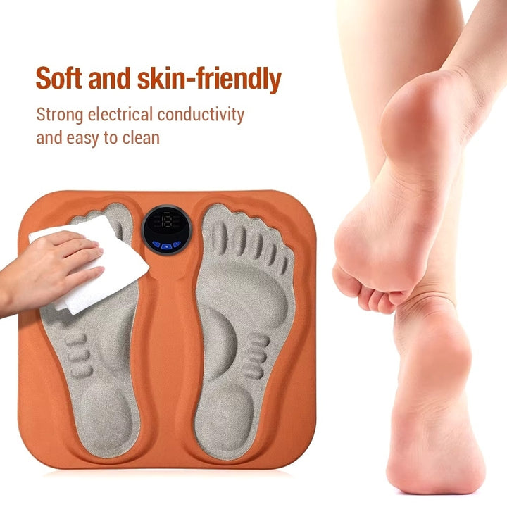 3D Smart Foot Massager Pad - 6 Modes 15 Levels Rechargeable Muscle Relaxation Image 4