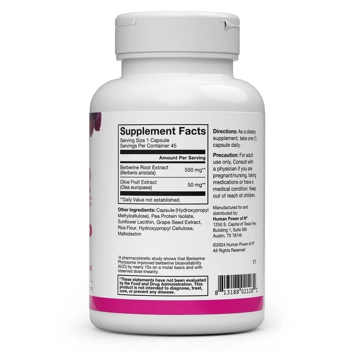 HumanN SuperBerine Capsules 45 Count Image 4