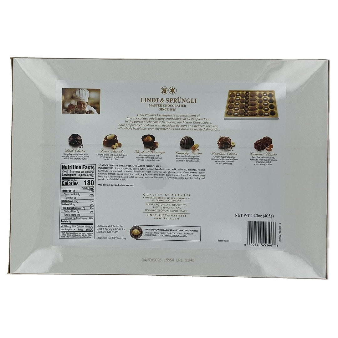 Lindt Pralines Classiques Assorted Fine Chocolates 37 Count (14.3 Ounce) Image 4