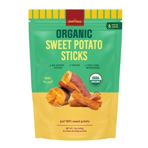 The Snak Yard Organic Sweet Potato Sticks 17 Ounce Image 3