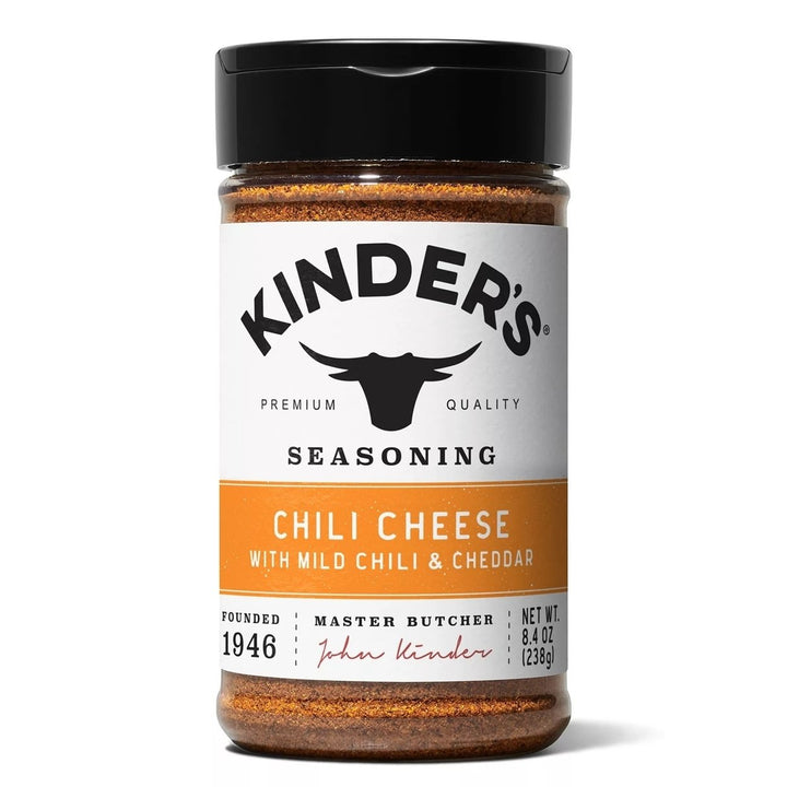 Kinders Chili Cheese Seasoning 8.4 Ounce Image 1