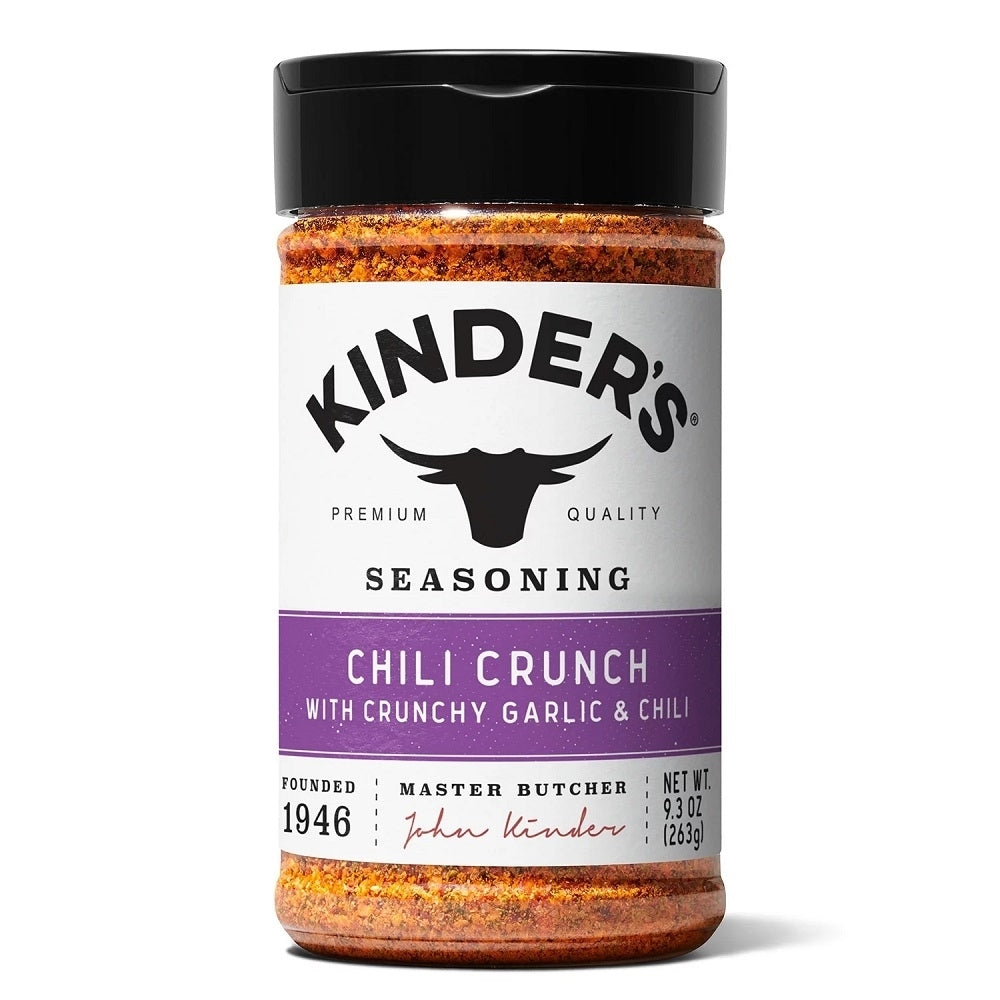 Kinders Chili Crunch Seasoning 9.3 Ounce Image 4