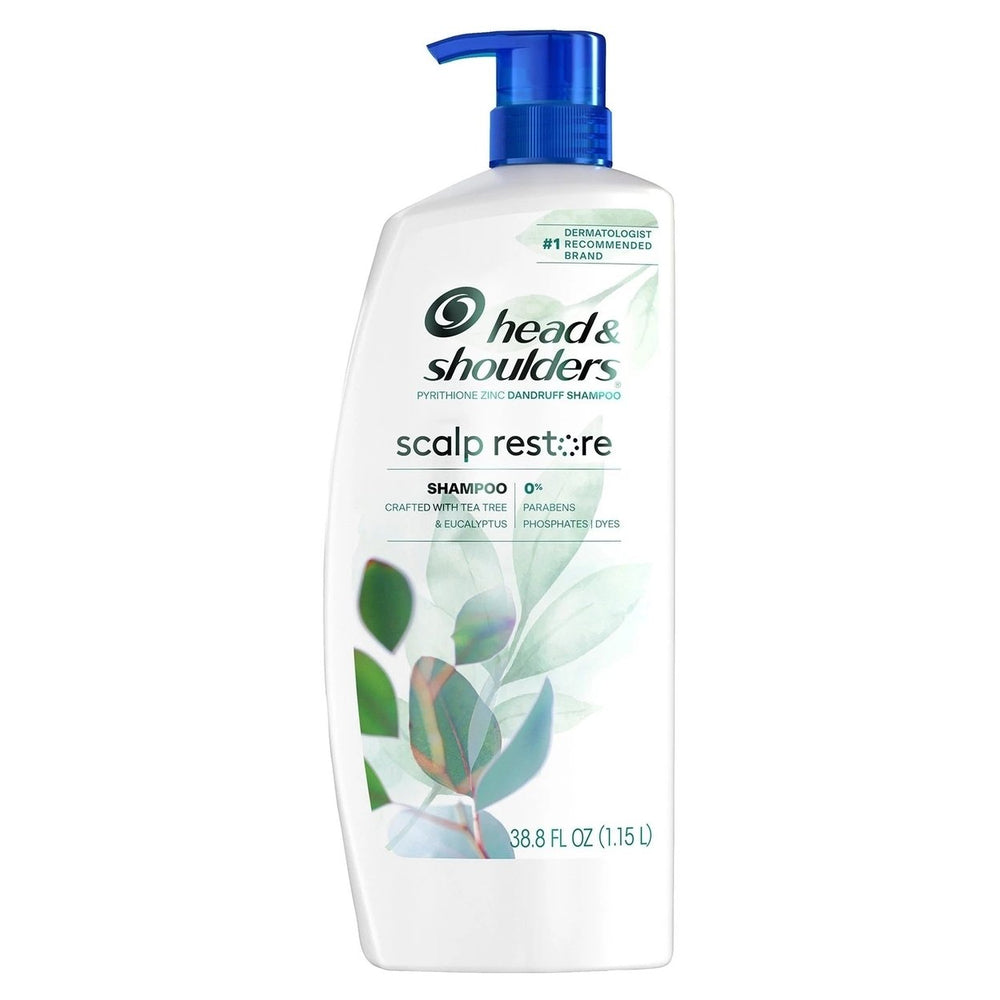 Head and Shoulders Scalp Restore Shampoo 38.8 Fluid Ounce Image 2