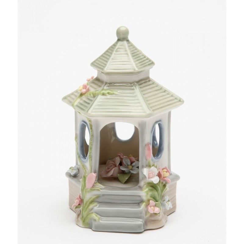 Small Gazebo with Flower Figurine, Image 3