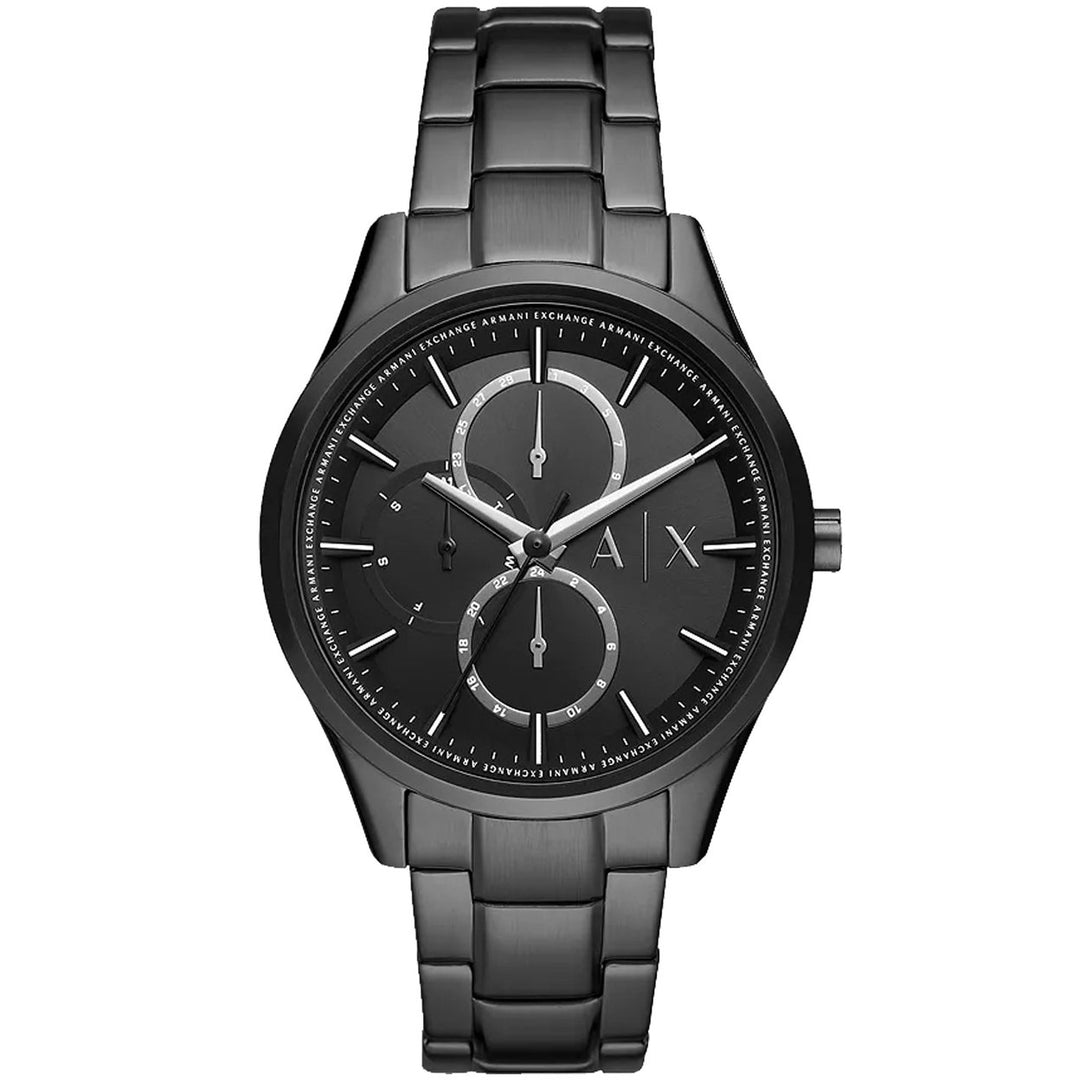 Armani Exchange Mens Dante Black Dial Watch - AX1867 Image 1