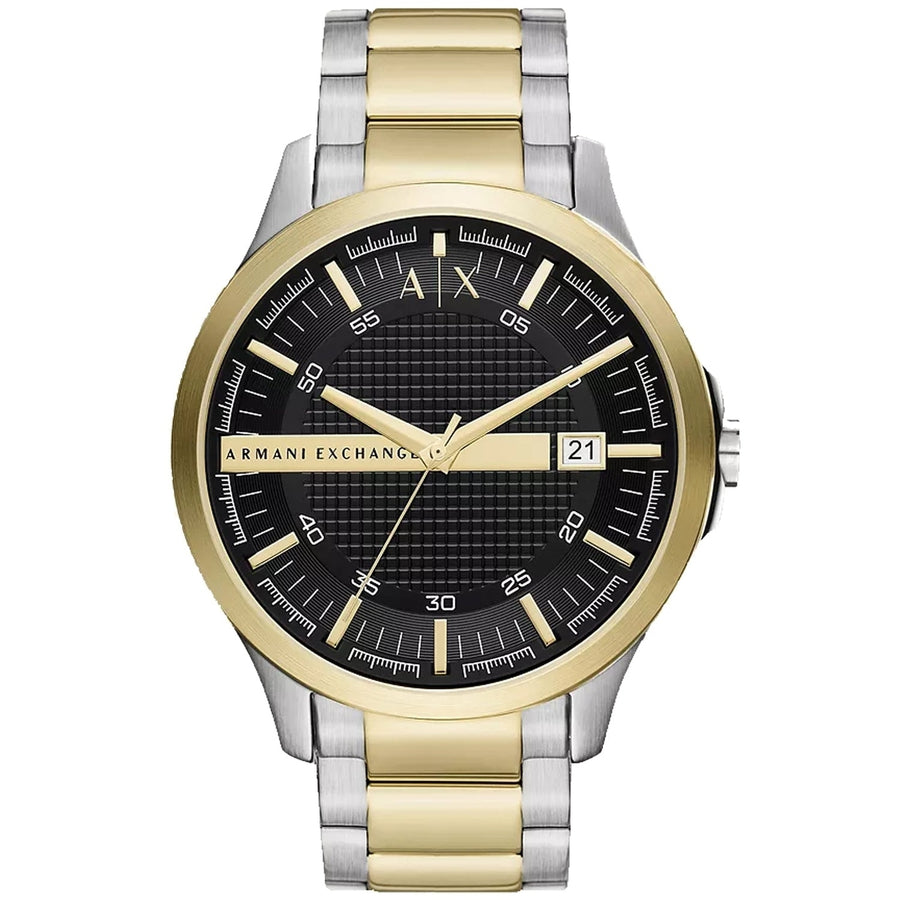 Armani Exchange Mens Hampton Black Dial Watch - AX2453 Image 1