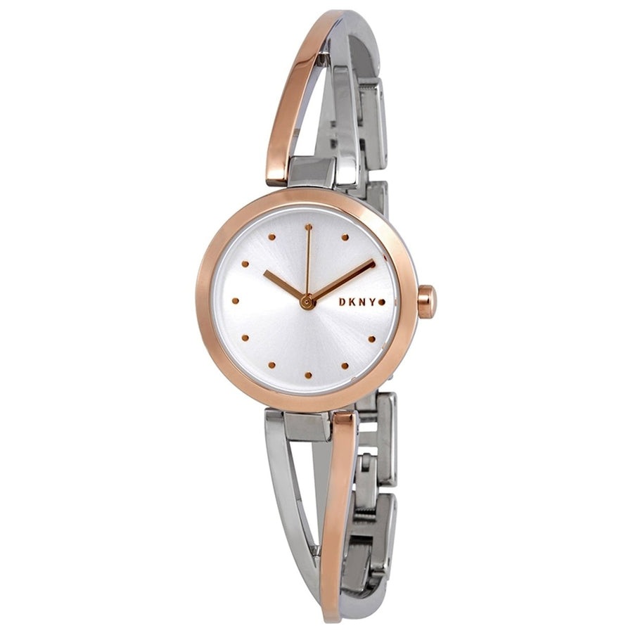 DKNY Womens Crosswalk Silver Dial Watch - NY2791 Image 1