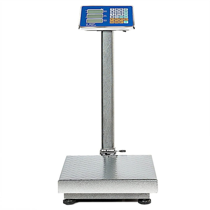 Hommoo 660 lbs Weight Platform Scale Digital Floor Folding Scale Commercial Food Meat Weight Scale Image 1