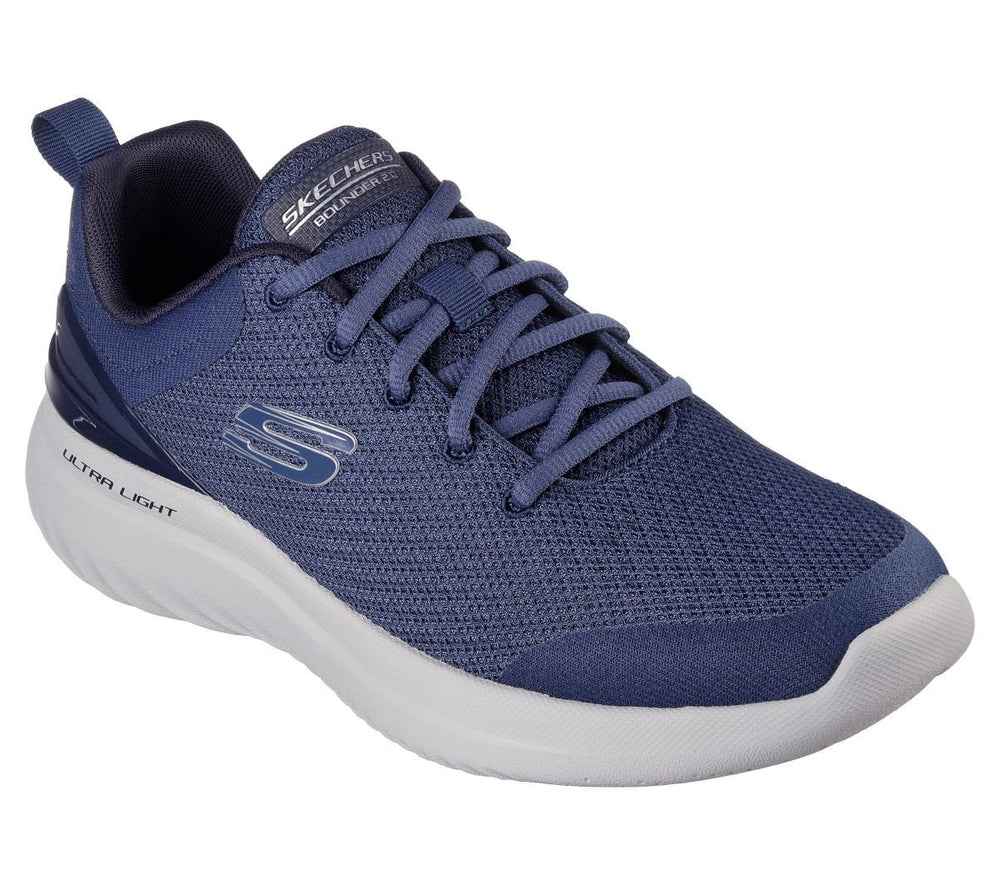 Skechers Mens Bounder 2.0 - Nasher Sneaker Navy - 232670-NVY Navy Image 2