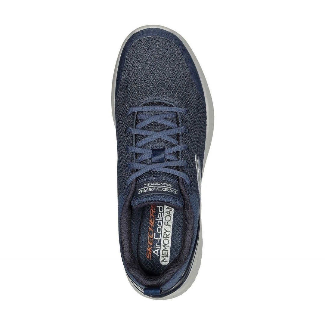 Skechers Mens Bounder 2.0 - Nasher Sneaker Navy - 232670-NVY Navy Image 3