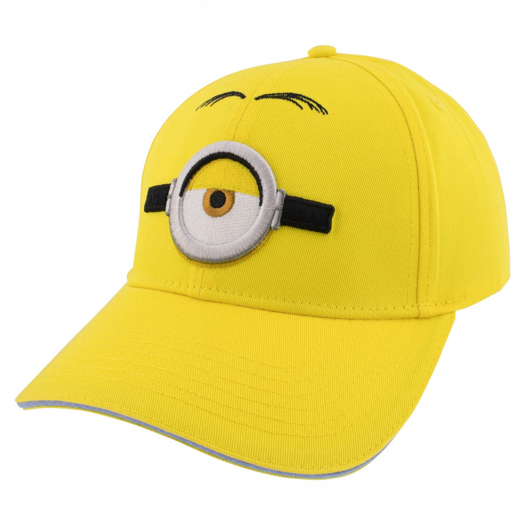 Minions Sarcastic Stare Adjustable Adult Hat Image 1