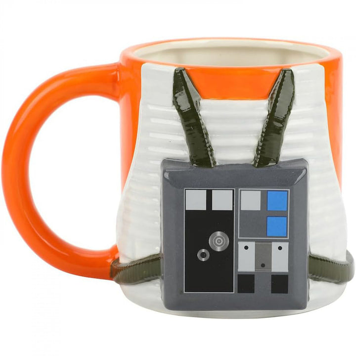 Star Wars Rebel Pilot 18 Oz Sculpted Ceramic Mug Image 1