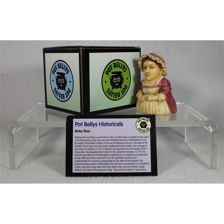 Harmony Kingdom Ball Pot Bellys / Belly BETSY ROSS - PBHBR - Retired NIB Image 4