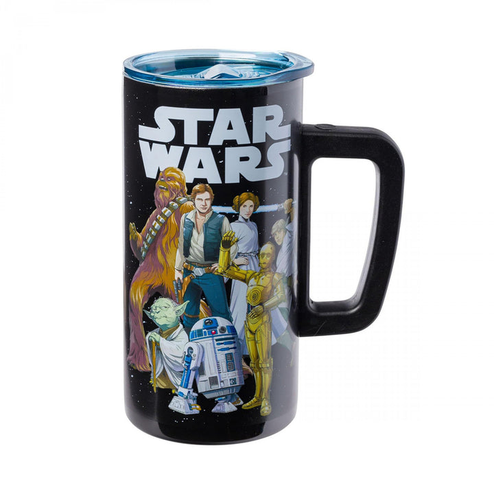 Star Wars Group Shot 15oz Double Wall Stainless Steel Mug Image 4