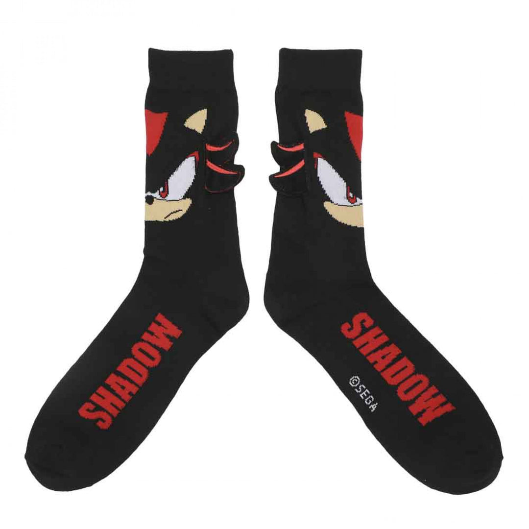 Sonic the Hedgehog Shadow 3D Felt Attachment Socks Image 4