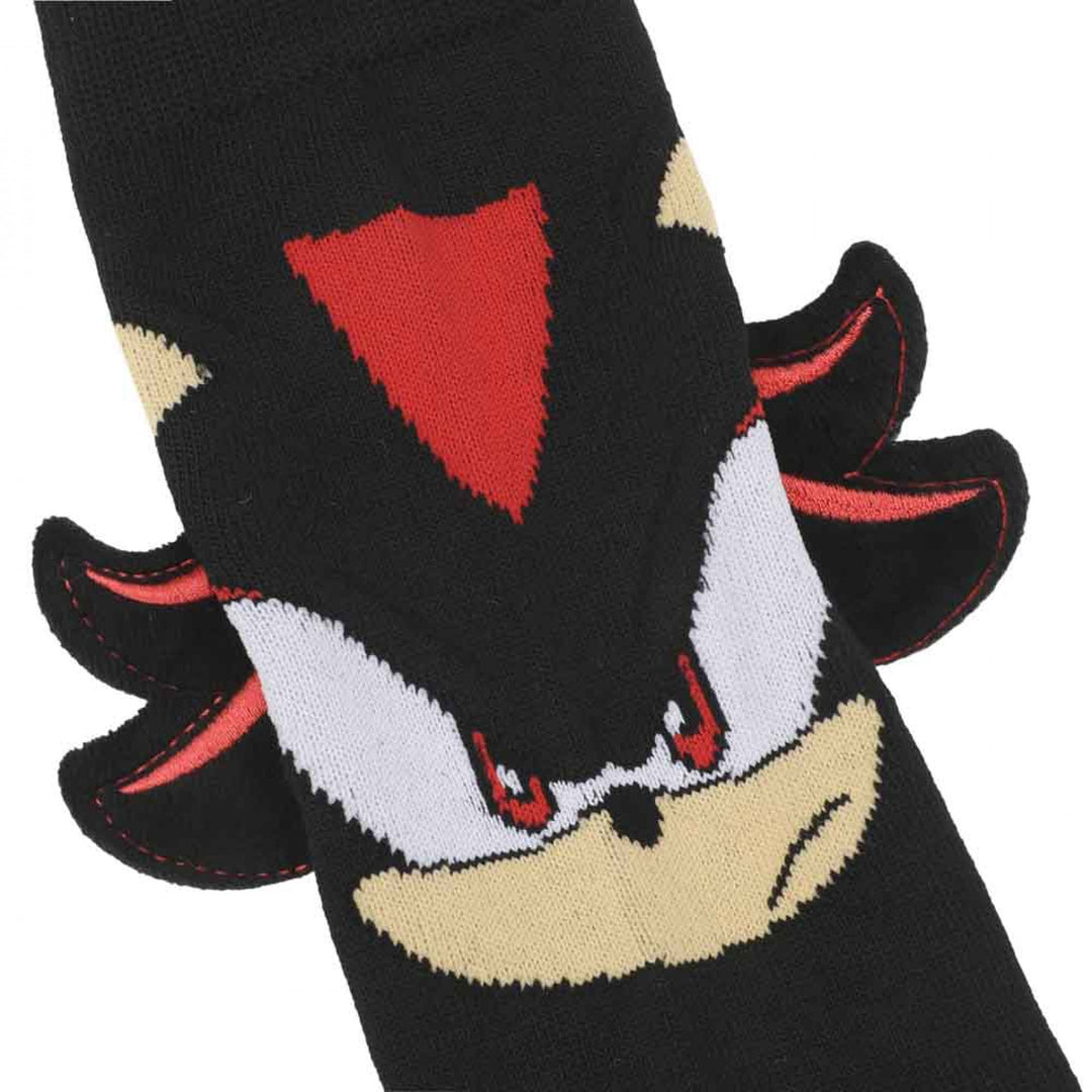 Sonic the Hedgehog Shadow 3D Felt Attachment Socks Image 4