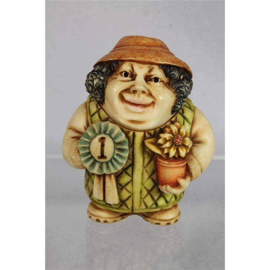 Harmony Kingdom Ball Pot Bellys / Belly - FLOWER POTTER - PBPGA -Retired NIB Image 1