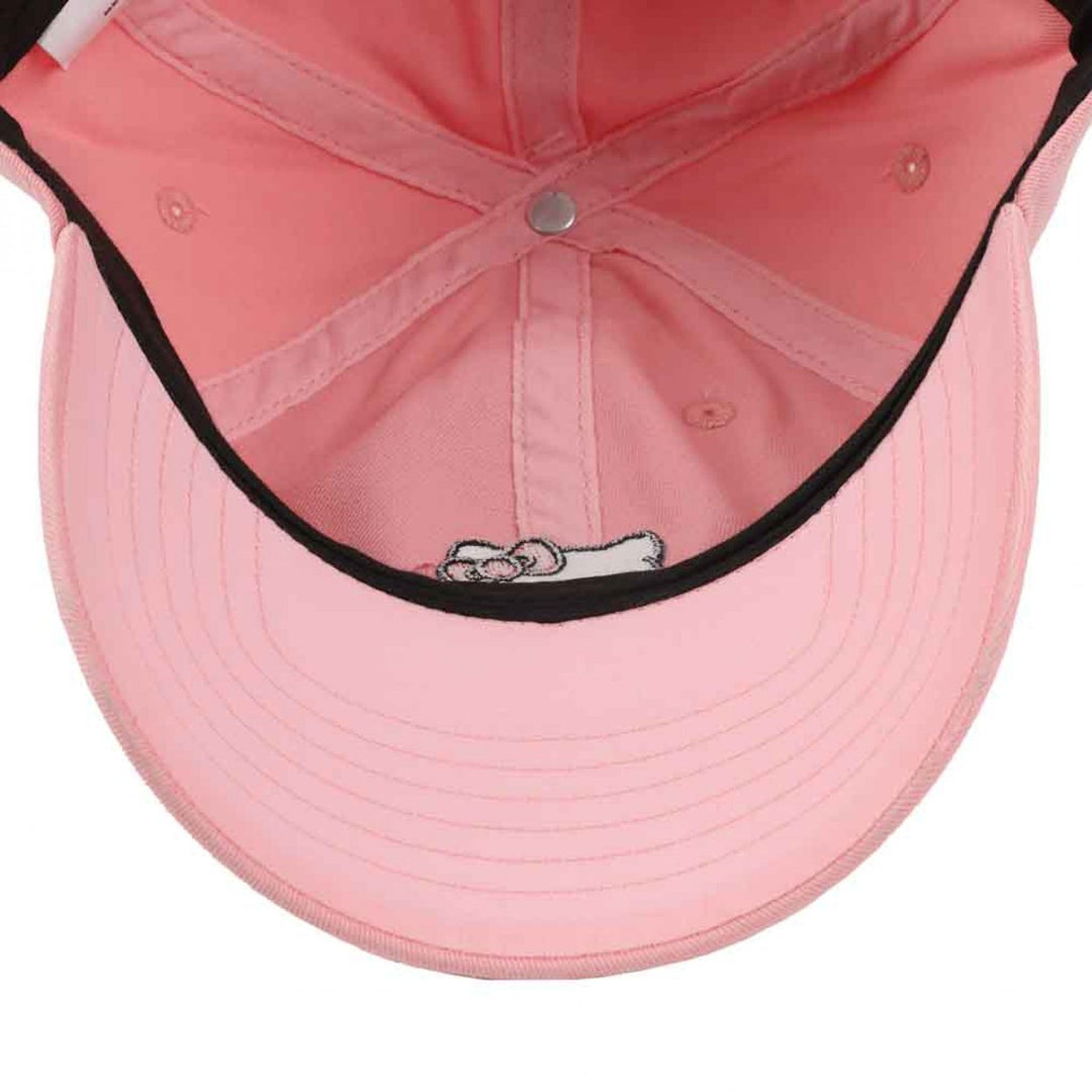 Hello Kitty Embroidered Pink Twill Dad Hat Image 2